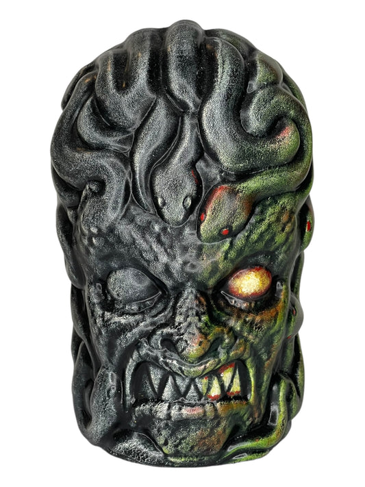 Faust Hand Painted (NOT GLAZED) Medusa Sculpt From BIGGS Tiki, Tiki Mug