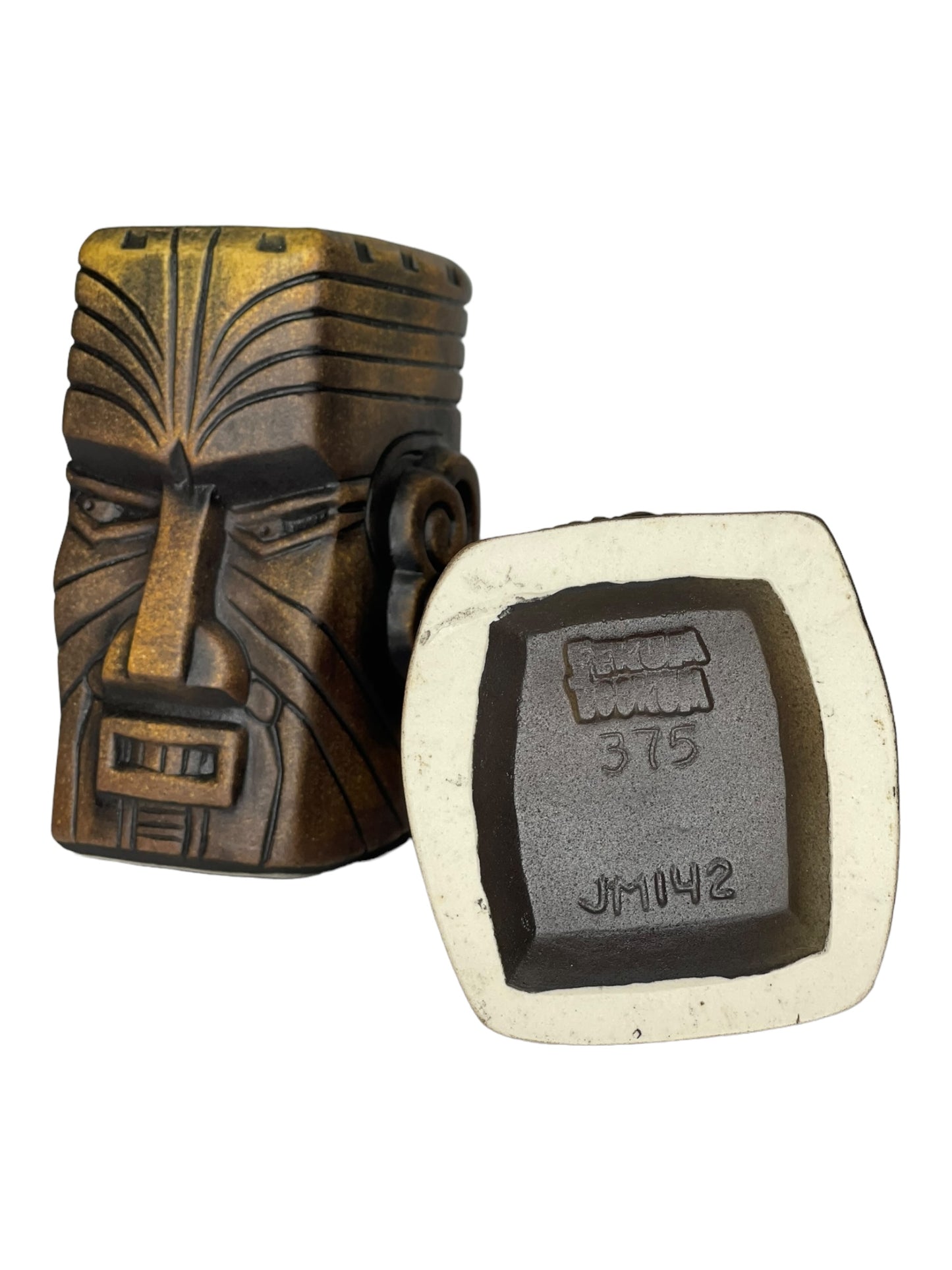 Tiki Oasis 2017 (Maori Decoder) – Mulder142 aka Eekum Bookum Tiki Mug & Decanter set